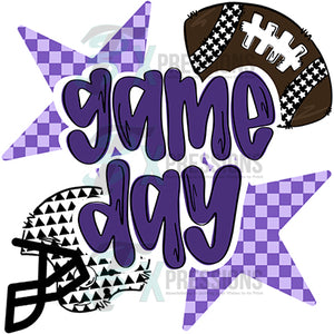 Game Day Stars Purple