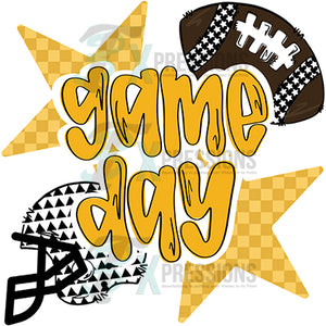 Game Day Stars Yellow