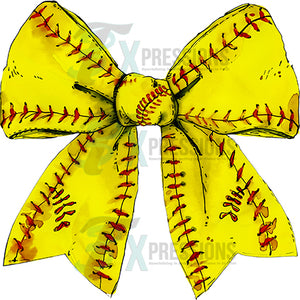 Softball Coquette Bow