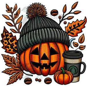 Pumpkin and coffee