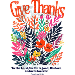 Give Thanks Floral