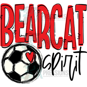 Team Go Spirit Bearcat Soccer Red