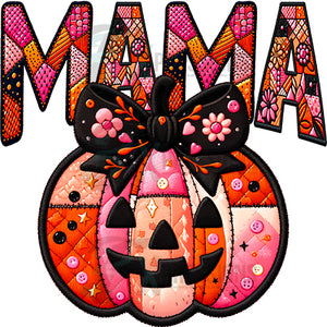 Mama Patchwork Pumpkin