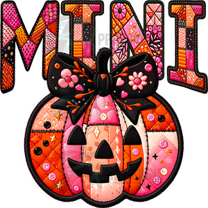 Mini Patchwork Pumpkin