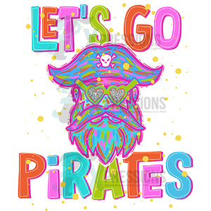 Neon Lets Go Pirates