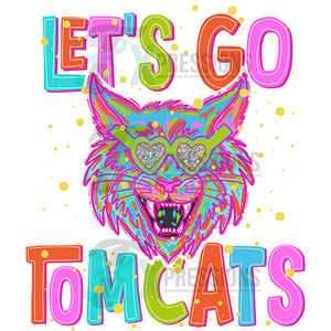 Neon Lets Go Tomcats