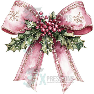 Pink Christmas Bow