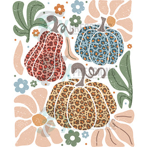 Leopard Pumpkin collage