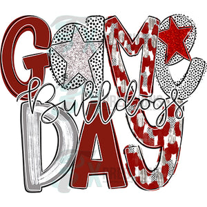 Personalized Poppy Game Day Crimson