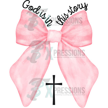 God is in this story black writing