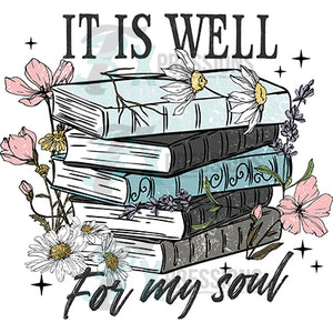 It is well for my soul