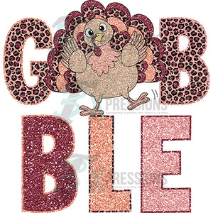 Sequin Gobble Thanksigiving