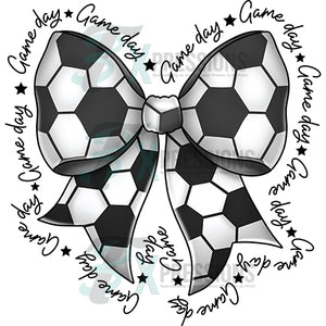 Game Day Soccer Bow