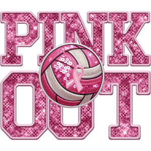 Pink Out - volleyball