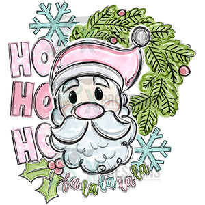 Ho Ho Ho Pink Santa