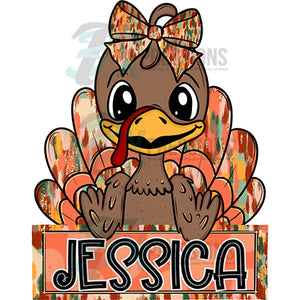 Personalized Girl Turkey