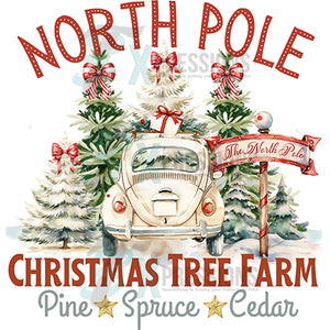 North Pole Christmas Tree Farm buggie