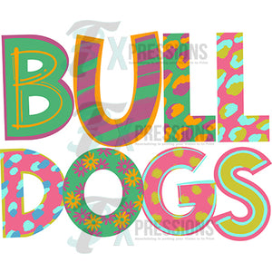 Bulldogs Colorful