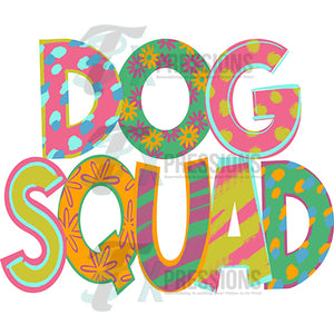 Dog Squad Colorful