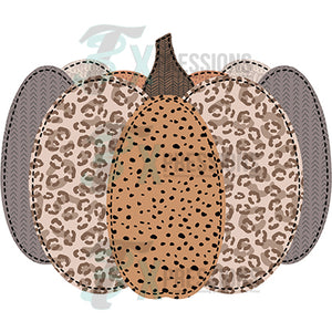 Leopard Neutral pumpkin