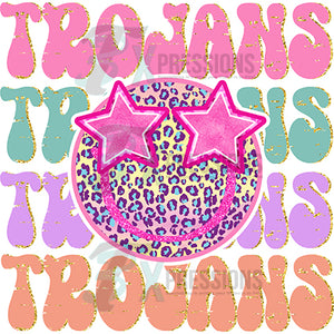 Trojans smile pastel preppy