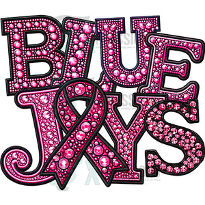 Blue Jays pink ribbon