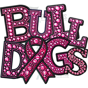 Bulldogs pink ribbon