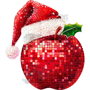 Christmas Teacher Apple