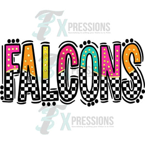 Falcons bright checkered