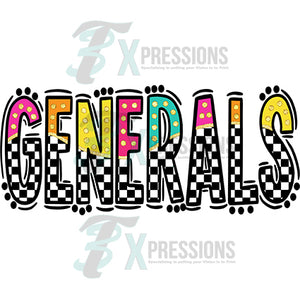 Generals bright checkered