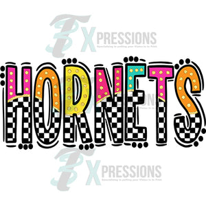 Hornets bright checkered