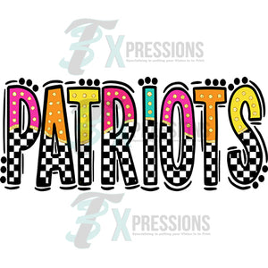 Patriots Bright CHeckered