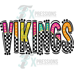 Vikings Bright Checkered