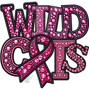 Wildcats pink ribbon