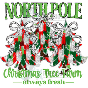 North Pole Trees Trad