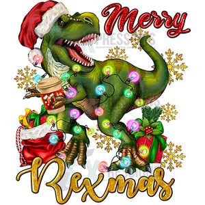 T Rex Merry Rexmas