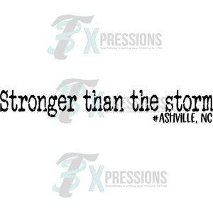 Personalized Stronger than the Storm