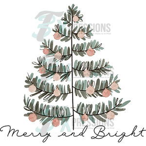 Merry and Bright Vintage Christmas Tree