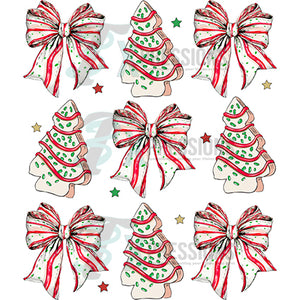 Christmas Tree cake collage