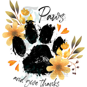 Paws and Give THanks