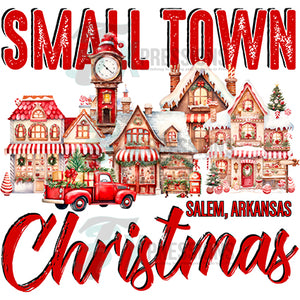 Personalized Small Town Christmas