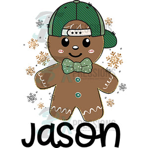 Personalized Boy Gingerbread