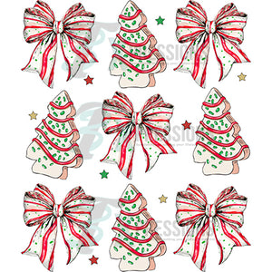 Christmas Tee cake Collage