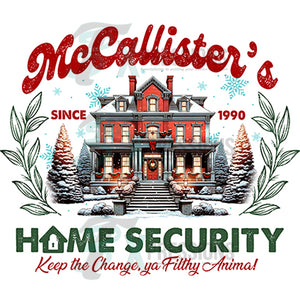 Mcallister's home security Christmas