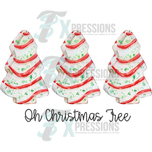 Oh Christmas Tree tree cakes