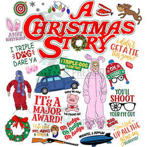 A Christmas Story Collage