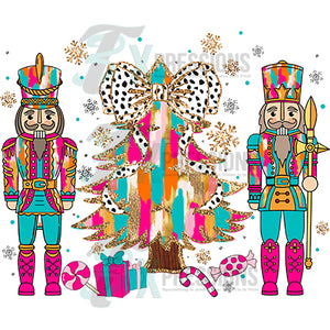 Bright Tree and nutcracker