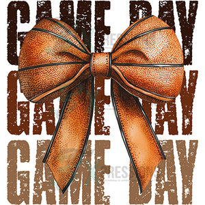 Game Day Basketball Bow