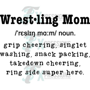 Wrestling Mom definition