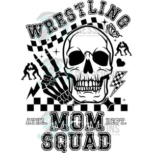 Wrestling Mom Squad Black